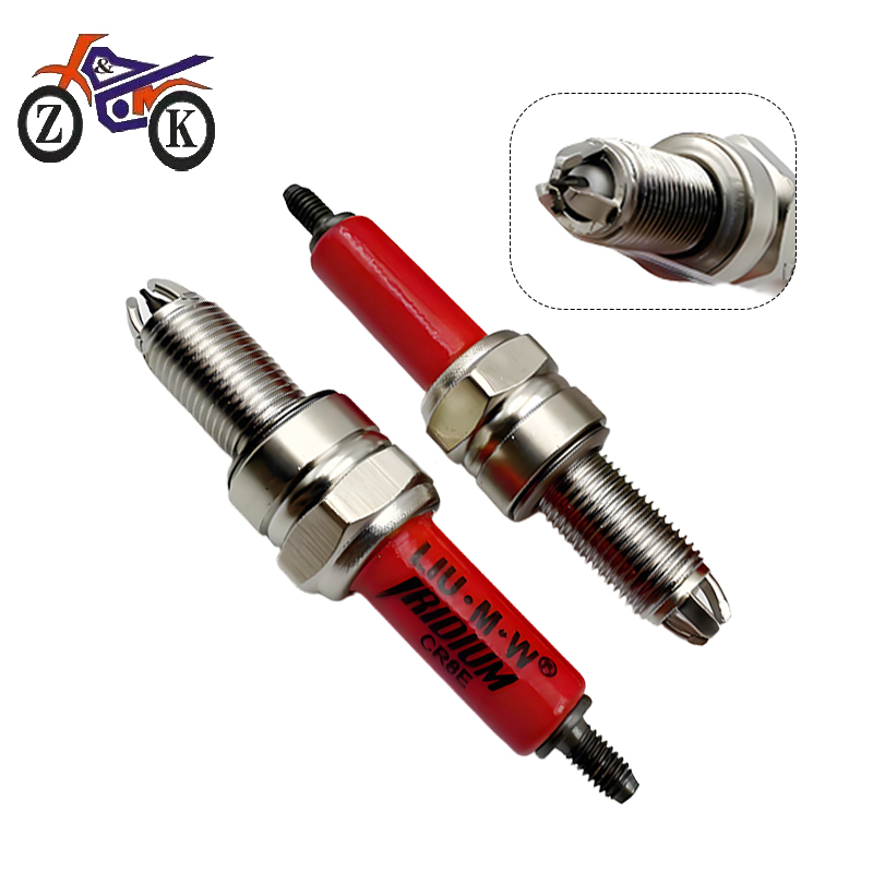 1PCS CR8E 3-Electrode EFI Moto - Motorcycle Spark Plug review and price