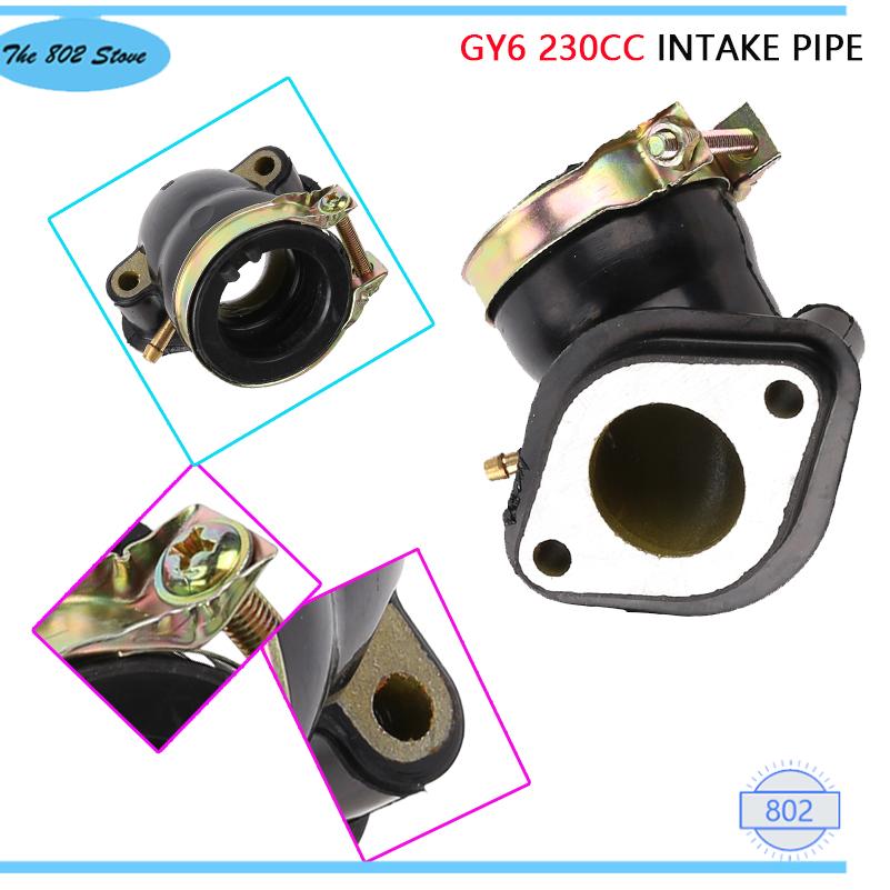 Gy6 230cc intake pipe for moto - Motorcycle Carburetor review and price