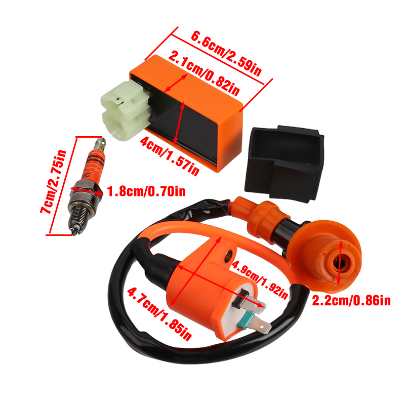 High performance ignition coil - Motorcycle Spark Plug review and price